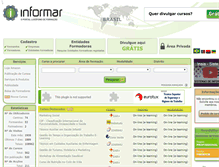 Tablet Screenshot of brasil.informar.org